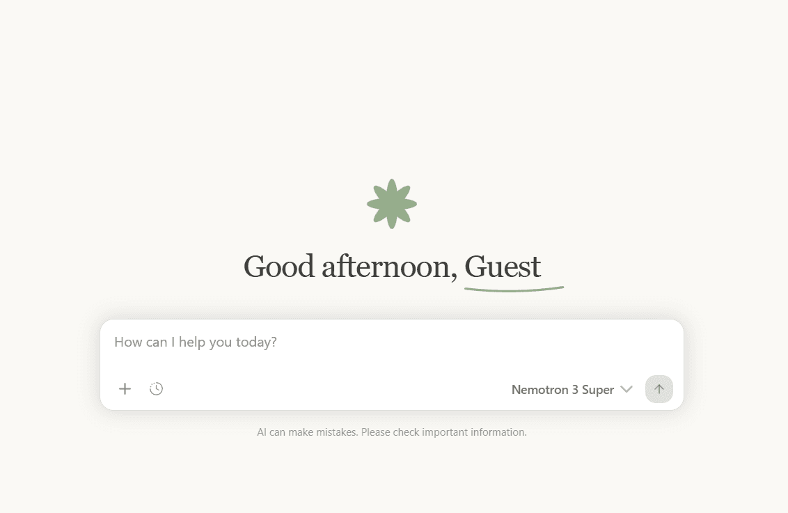 Sino AI Assistance chat interface
